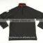 60% Cotton 40%polyester Fleece Fabric Men's Pullover Sweatshirt With Half Zipper