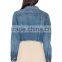 Soft Light Weight Korean Design Fashion Clothes Slim Short Denim Jacket
