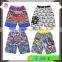 Kids Funny Boutique Clothing with Cartton Super Hero Printing on Boys Super Hero Swimming Shorts
