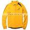 custom 100% cotton thick long sleeve polo collar jacket embroidered custom material