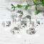 Zinc Based Alloy Spacer Beads Square Antique Silver Tortoise Faceted