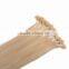 6A Remy Brazilian Unprocessed Hair Extension, Keratin U Tip Hair Extension