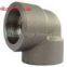 Duplex Stainless ASTM A182 F65 Socket Weld 90deg Elbow