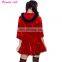 Made In China Sexy Red Women Xmas Costume Dress
