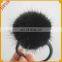 Mink Fur Ball Kids Hair Accessory Wholesale Hair Rope