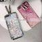 New Cute Flare Fashion Quicksand Glitter Rabbit Ears Phone Case For iPhone 6 6S 7 7 Plus Vivi Oppo Luxury Plating Phone Case