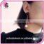 Japan and South Korea version of diamond black swan long pearl earrings