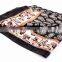 Indian Ethnic Printed Bollywood Silk Black colour Saree Sari Gold Paisley Print Sari