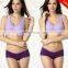 Good quality promotional yoga sports lace trim genie bra