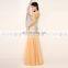 Sequins Sparkle Impeccably Styled In Luxurious Fabrics Sexy Champagne Strapless Tulle Zipper Prom Dresses AJ017