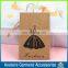 custom plastic wrap paper set hang tags for women clothing