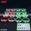 Night Safety Sport Event Light 2017 Bracelet Material Silicone+ABS Remote Controlled Bracelet Flashing 15 Colors