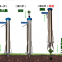 Handheld Manual Vegetable seedlings transplanter/seeder/planter +86-18006107858