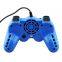 Wired gamepad USB PS3 game controllers includes excaust fan joysticks