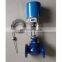 Electric temperature control valve for water/oil/gas