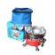 Small Outdoor Hiking Foldable Round Stainless Steel Camping Gas Burner Stove
