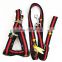 2020 new bee embroidered pet lead rope collar dog collar hauling leash harness set