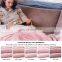 Warm Lightweight Bedding Family Double Sided Sherpa Blanket For Sale