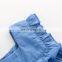 plain blue Hollow out style top with a short 2pcs girls suit wholesale price