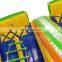Double Lane Jacobs Ladder Wipeout Game Interactive Inflatable Twister Climbing Ladder For Sale
