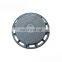 EN124 ductile cast iron round manhole cover with frame
