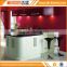Factory hot-sale high gloss white lacquer kitchen cabinet design