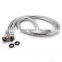 Length customized hand held extensible rotating shower hose