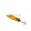 New 7cm/5.8g  Curved spoon baits 6 Colors Metal sea fishing jig lures