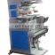 3 color ink tray silicone tampo ink pad printer printing machine with rotation system