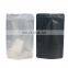 In stock black color Matt Finished Mylar Aluminum Foil Bag Zip Lock Packaging Bags