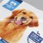 Strong sealing popular gravure printing plastic pet dog treats slider zip lock pet food packaging bag