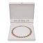 High-End New Design  Pu Leather White  Color Ring Earrings Necklace Pendant Box