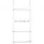 4 tier plant Hanging Shelves Transparent Wall floating shelf acrylic Displays Storage Rack