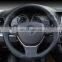 New product recommendation 100% cowhide woven soft non-slip cover 38cm general-purpose vehicle steering wheel cover
