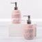Modern design hand soap dispenser liquid foam liquid soap dispensers with lettering