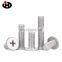 DIN965 cross recessed countersunk head screws with high quality screw