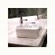Guangxi white marble vanity top white marble bathroom top