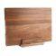 Wholesale Large Acacia Wood Cutting Board with Holder Wooden Cutting Boards Kitchen Chopping Board