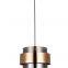 Modern Glass Hanging Lamp Restaurant Coffee Bar Suspension Lighting Fixture SATIN NICKEL Iron SMOKING Glass Shade Creative Pendant Light Chandelier