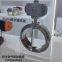 Pharmaceutical grade closed feed transfer split butterfly valve OEB5 class AB valve