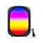 ZQS6136 wireless 5W power 6 inches 1500mAh battery capacity bluetooth speaker with colorful lights