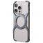 Cool Design Heat Dissipation Phone Case With Metal Magnetic Ring Stand For IPhone 15 Pro Max Shockproof Slim Borderless Case