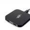 Universelles Ladepad mit zwei USB-Anschlüssen, 15-W-Schnellladestation für kabelloses Laden mit PD-Schnellladung für Mobiltelefone und Airpods, tragbare Ladeger?t