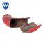 Wodon wear resistant bimetal pipe and fitting with chrome carbide coated harden pipe