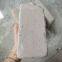 Round corners of tumbled white recycled full brick 240x115x50mm |TAITONE BRICK