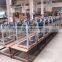mirror stainless steel industrial football popcorn machine