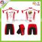 factory directly dry fit sublimation cycling clothing set