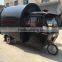 SILANG Electric Motorized food truck mobile food trailer black food trucks for sale in china