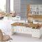 High quality office desk Wooden melamine executive desk Modern office furniture (SZ-OD341)
