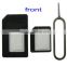 Nano SIM Card adapter+SIM Card Eject Pin Tool for iPhone 5